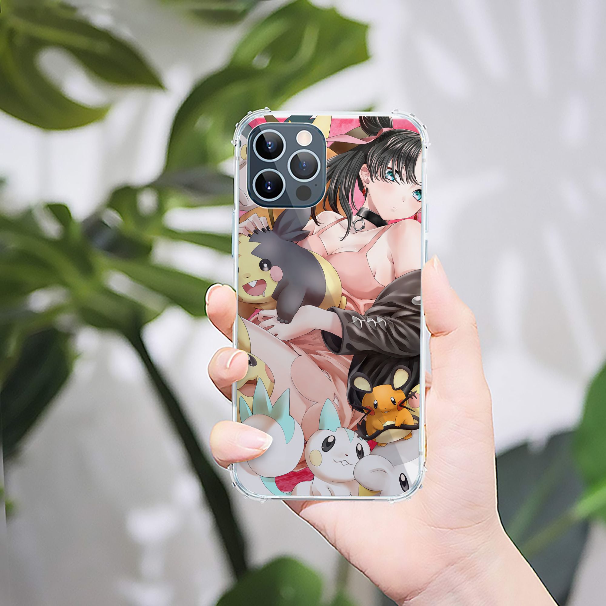 （画像用） ポケットモンスター Pokémon 【iPhone 12シリーズ対応】透明スマホケース（クリアソフトケース）